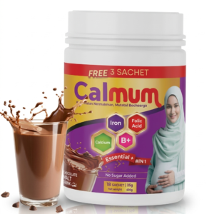 Calmum 3X free shaker and Ebook (25g x 18 sachet)
